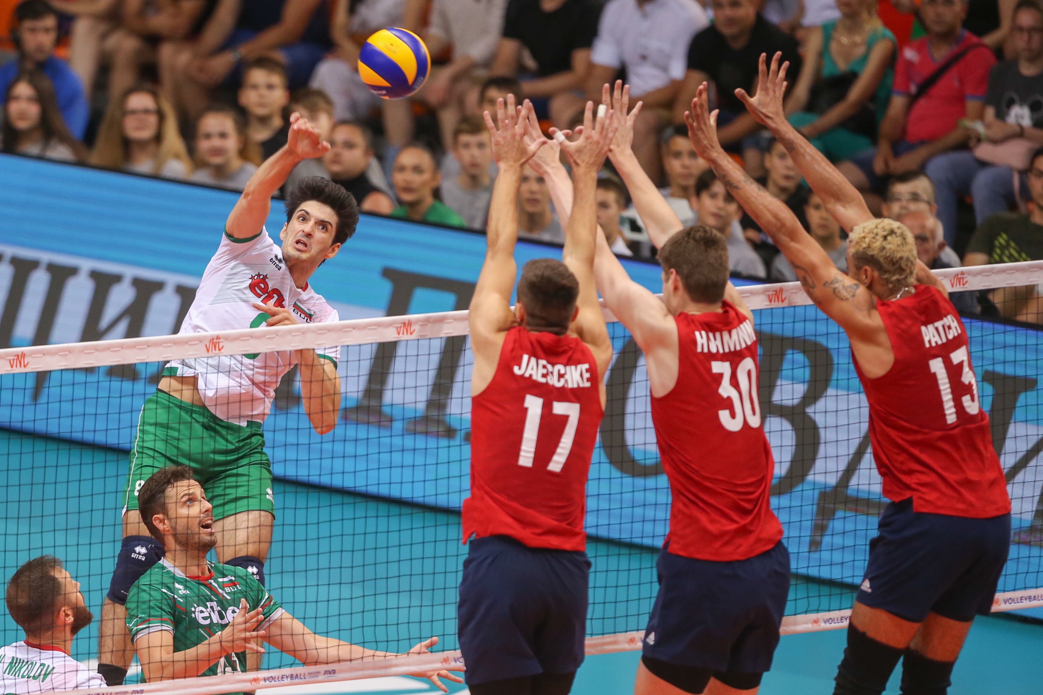 FIVB Volleyball Nations League Match Results From Friday Off The Block