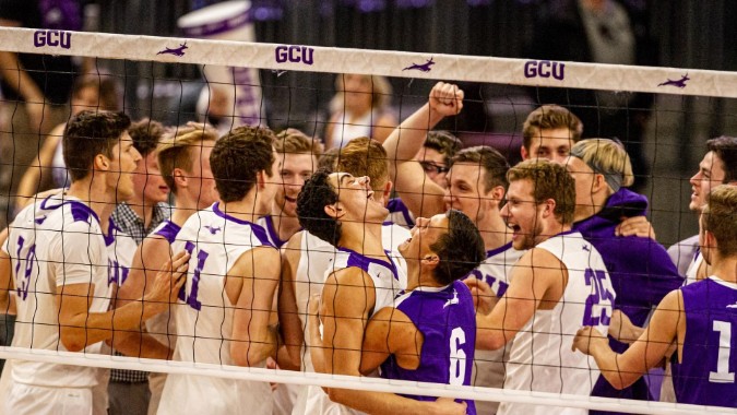 College Mens Volleyball Matches To Follow Tonight Off The Block