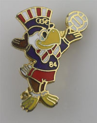 1984 olympic pin