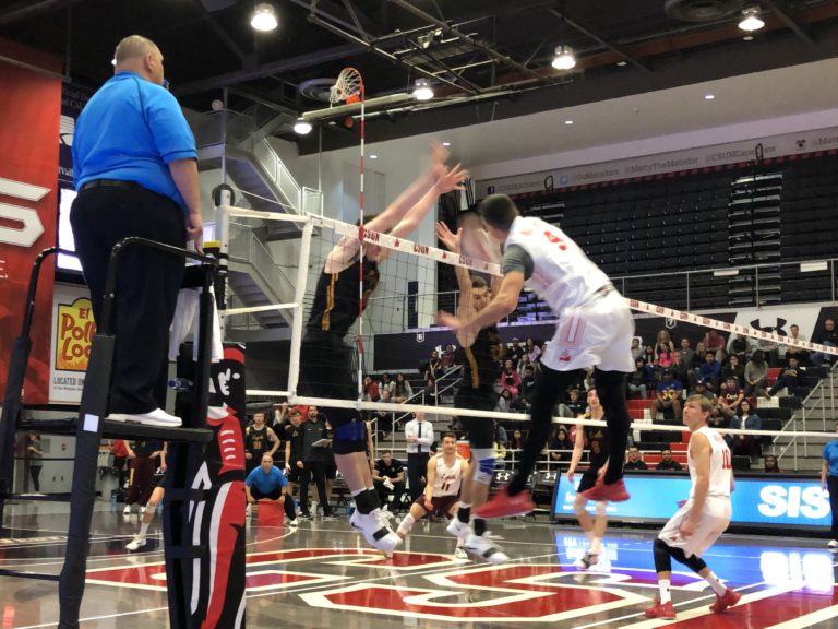 College Mens Volleyball Matches To Follow Tonight Off The Block