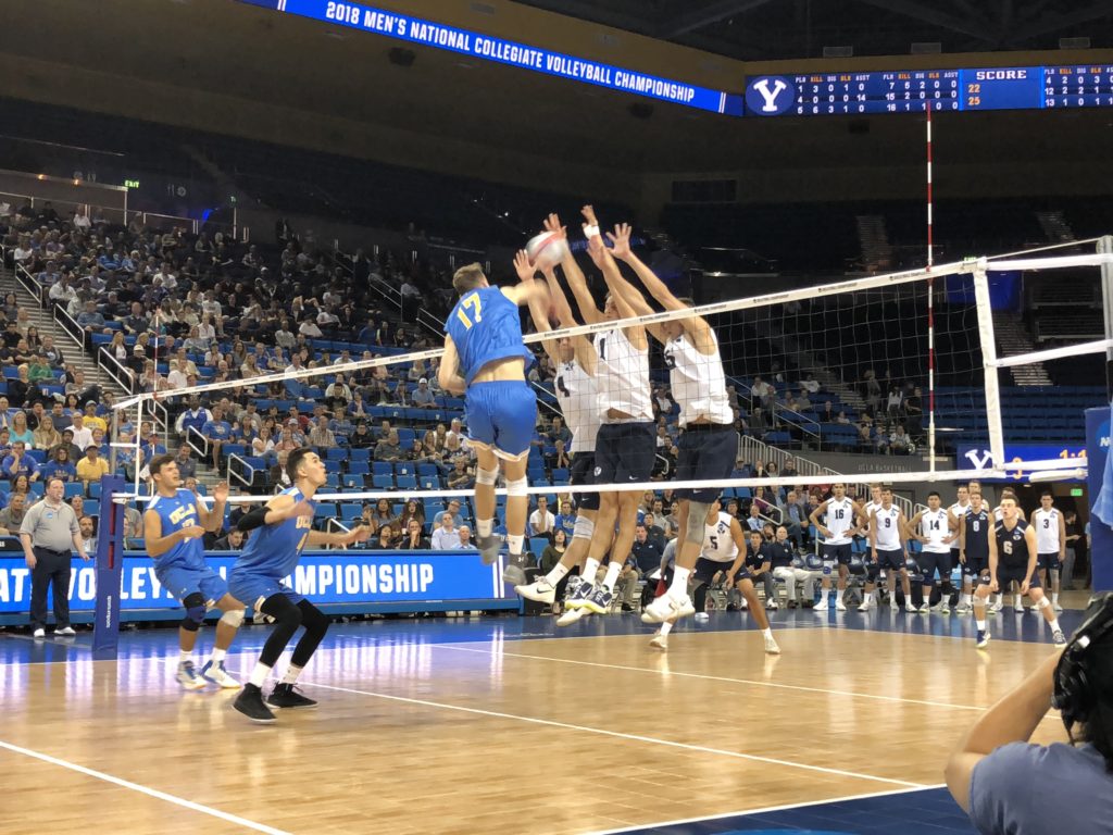 College men’s volleyball matches to follow tonight Off the Block