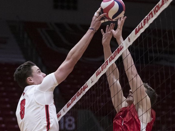 College men’s volleyball matches to follow tonight Off the Block